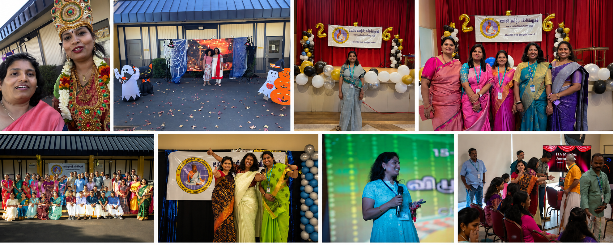 Tamil school cultural programs, annual events, volunteers and student performances